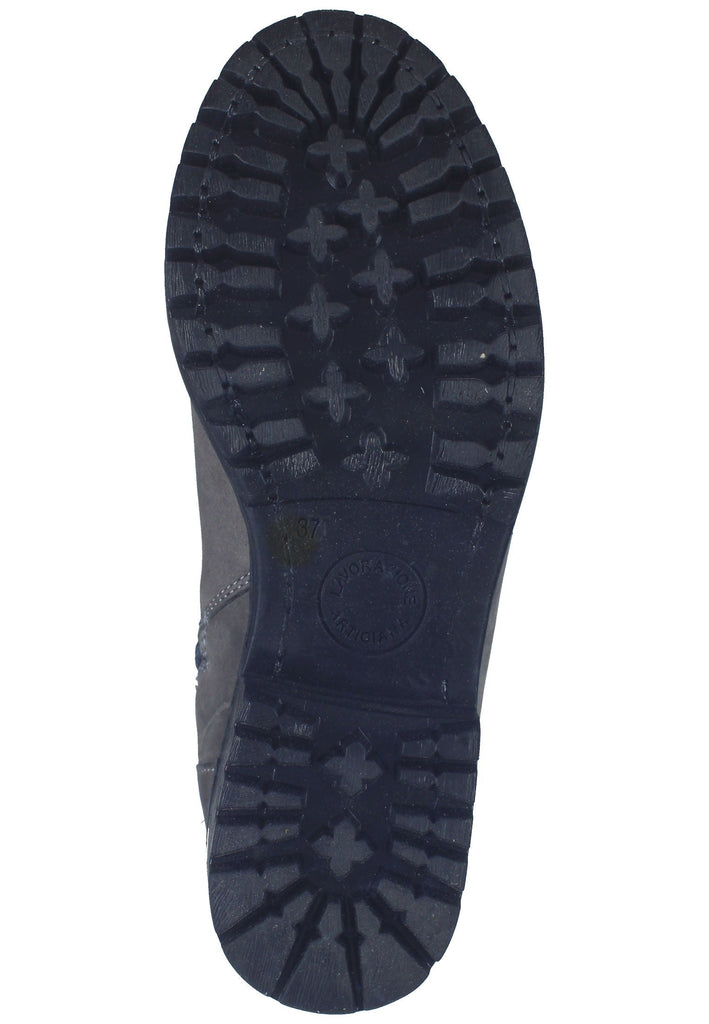 Lazamani Stiefel Nubukleder Grau