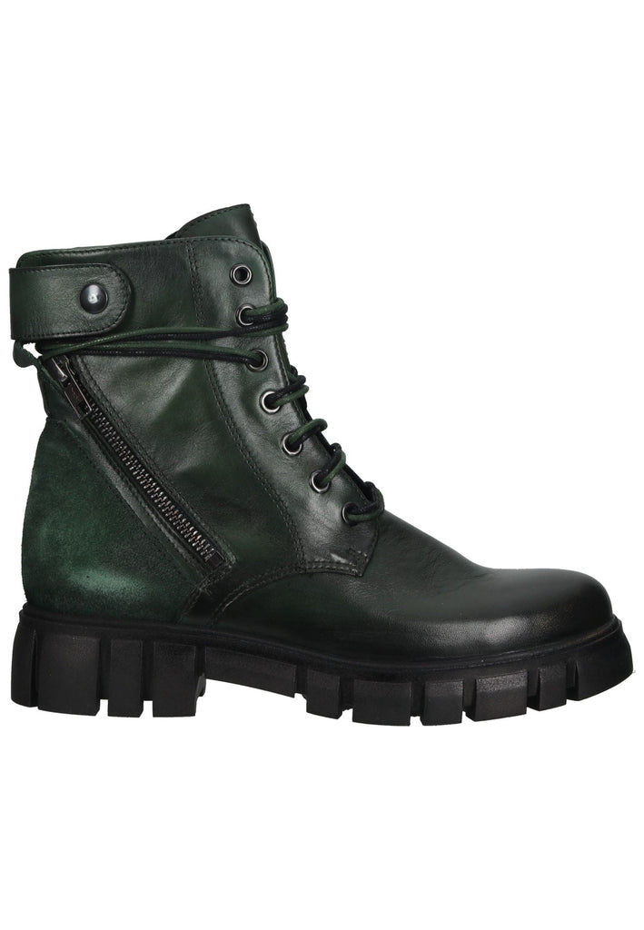 Lazamani Stiefelette Leder Army