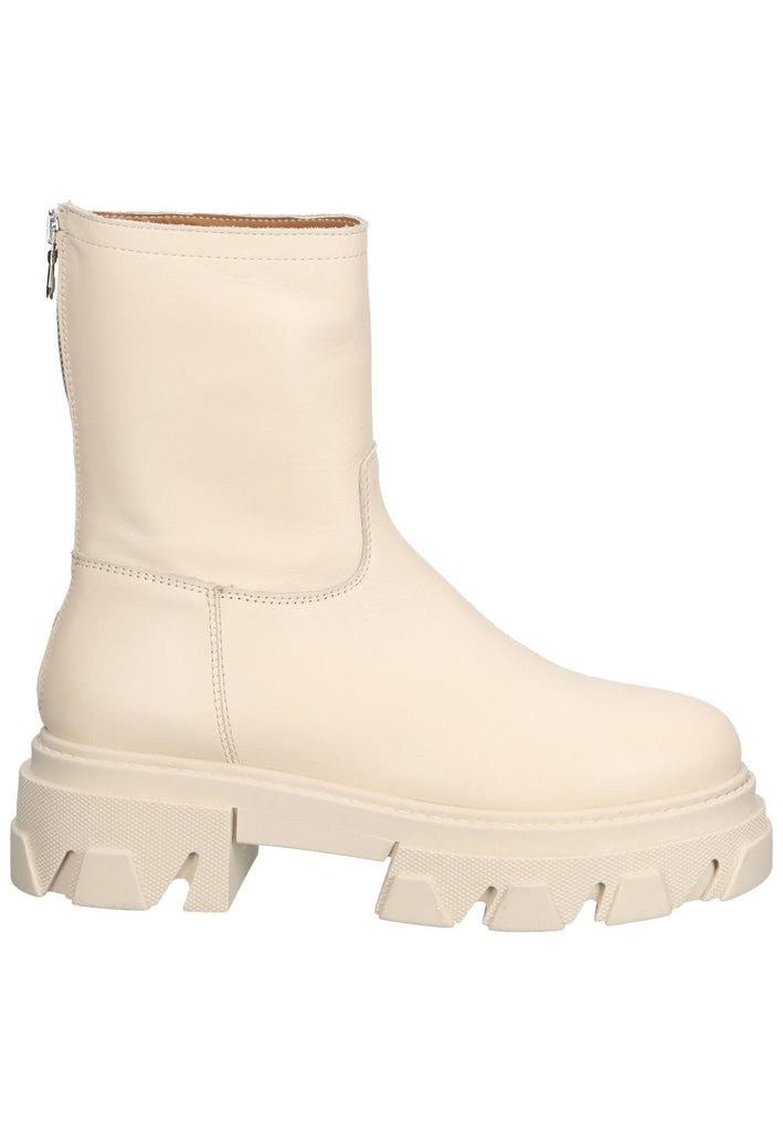 Lazamani Stiefelette Leder Beige