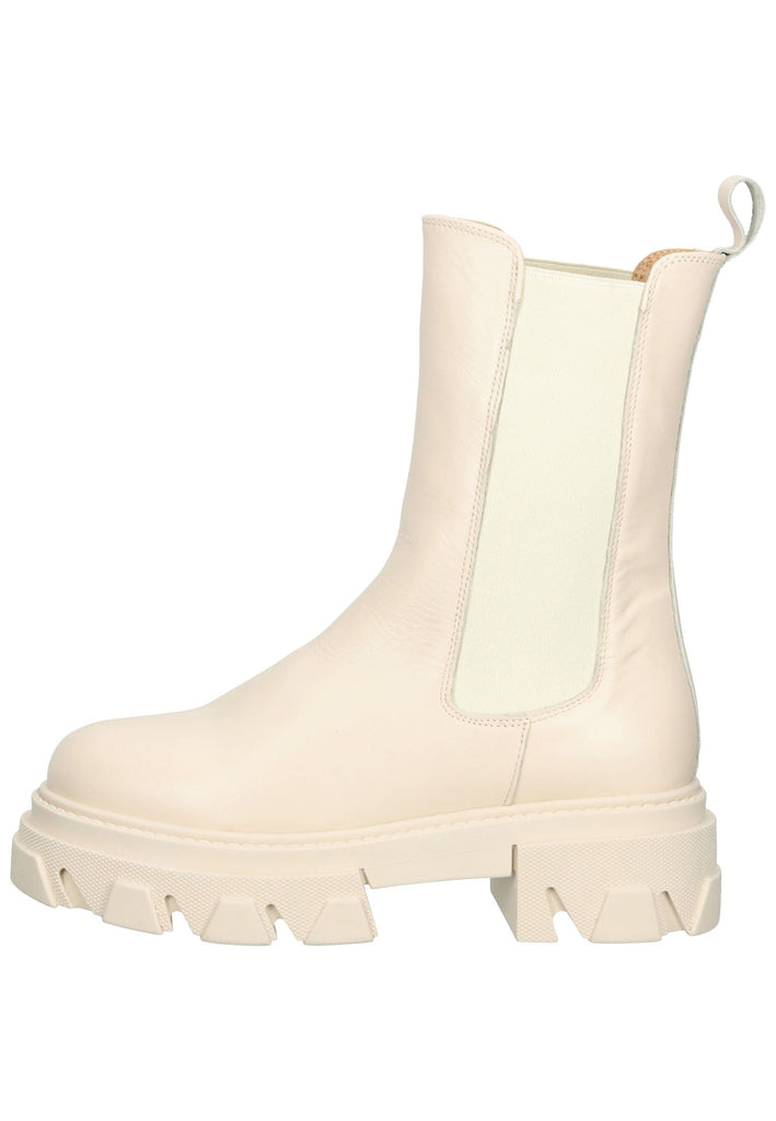 Lazamani Stiefelette Leder Beige