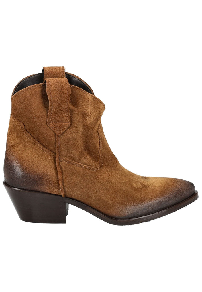 Lazamani Stiefelette Leder Cognac