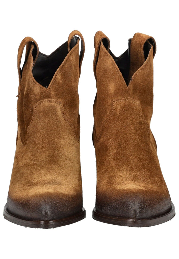 Lazamani Stiefelette Leder Cognac