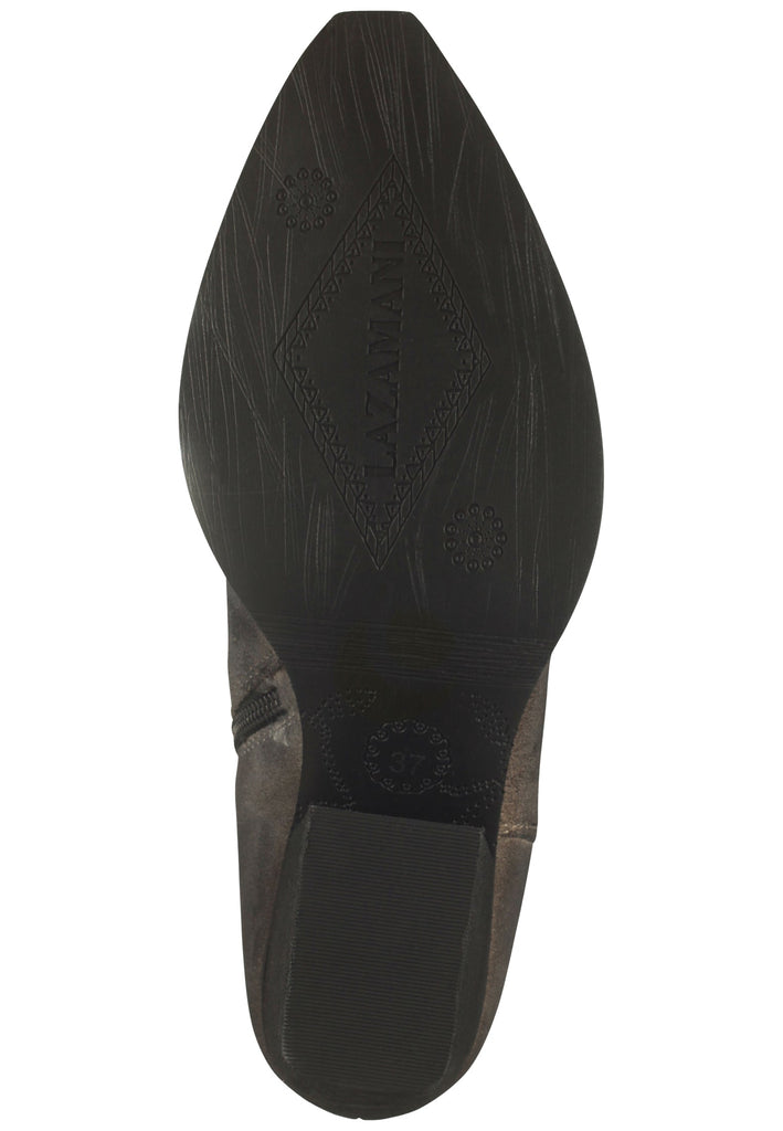 Lazamani Stiefelette Leder Fango Warmfutter