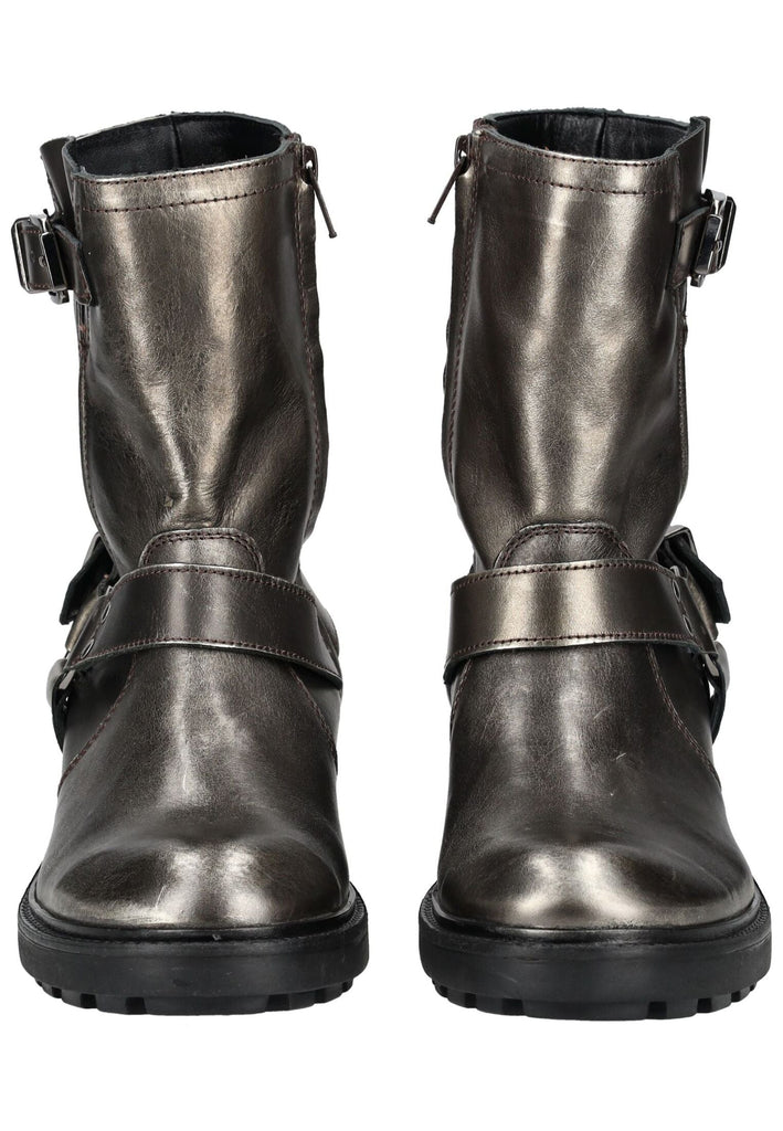 Lazamani Stiefelette Leder Pewter