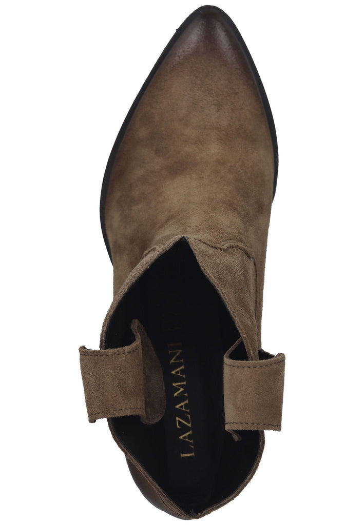 Lazamani Stiefelette Leder Sand