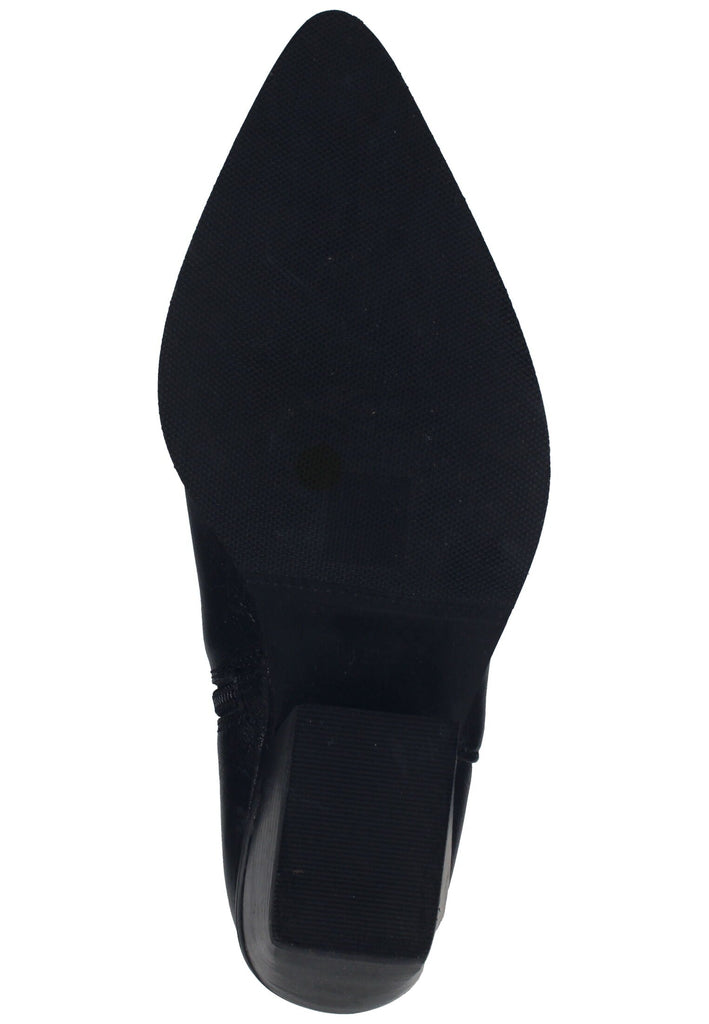 Lazamani Stiefelette Leder Schwarz