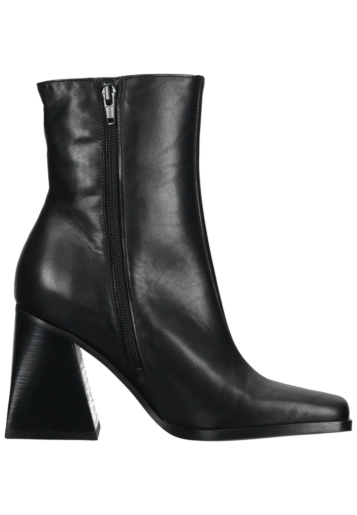 Lazamani Stiefelette Leder Schwarz