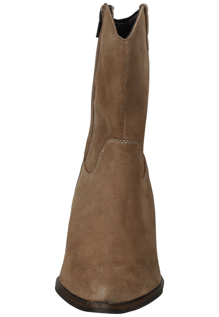 Lazamani Stiefelette Leder Taupe