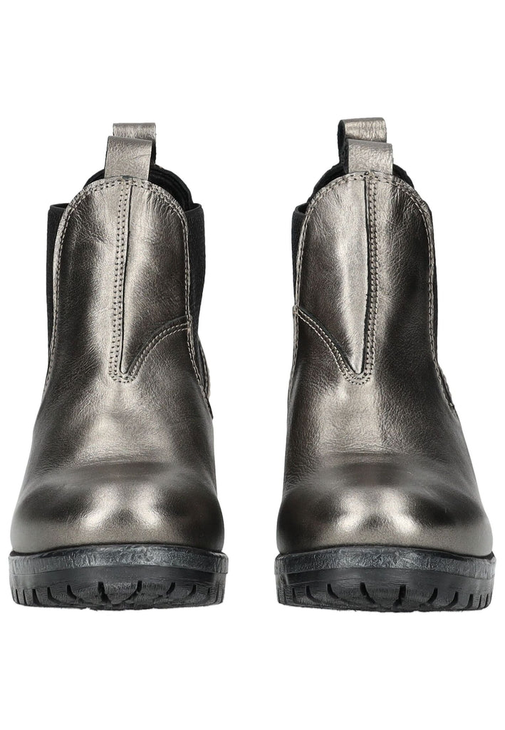Lazamani Stiefelette Leder/Textil Pewter Warmfutter