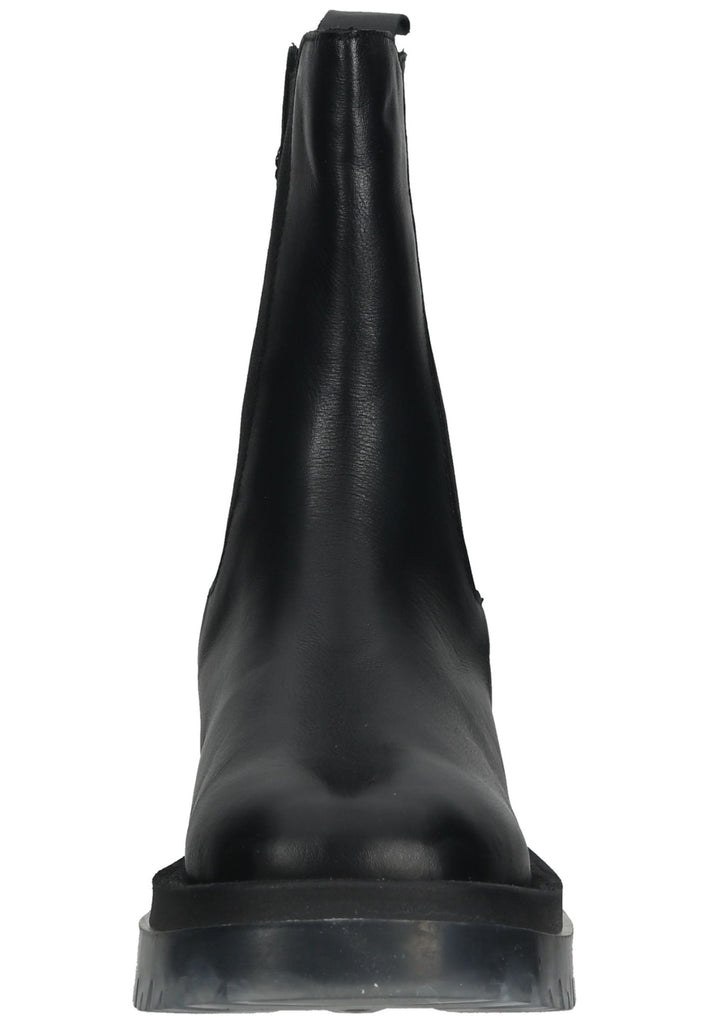 Lazamani Stiefelette Leder/Textil Schwarz