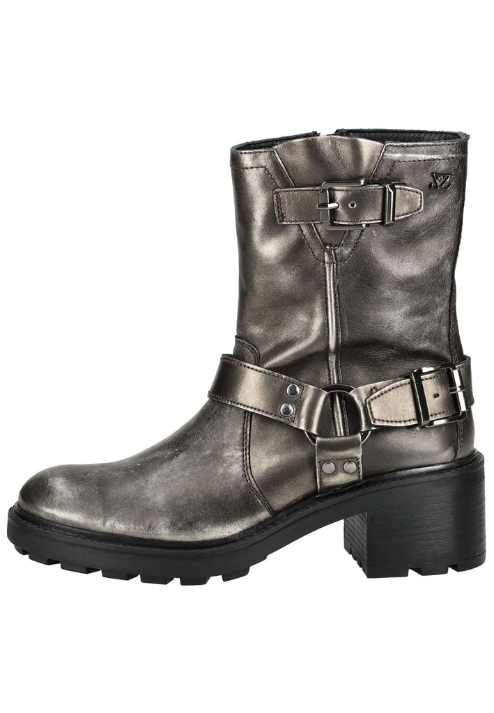 Stiefeletten Lazamani Stiefelette Leder Pewter