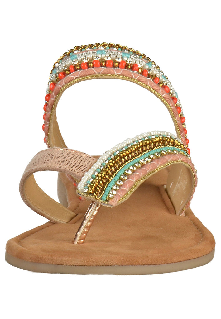 Lazamani Zehensteg Leder Blau