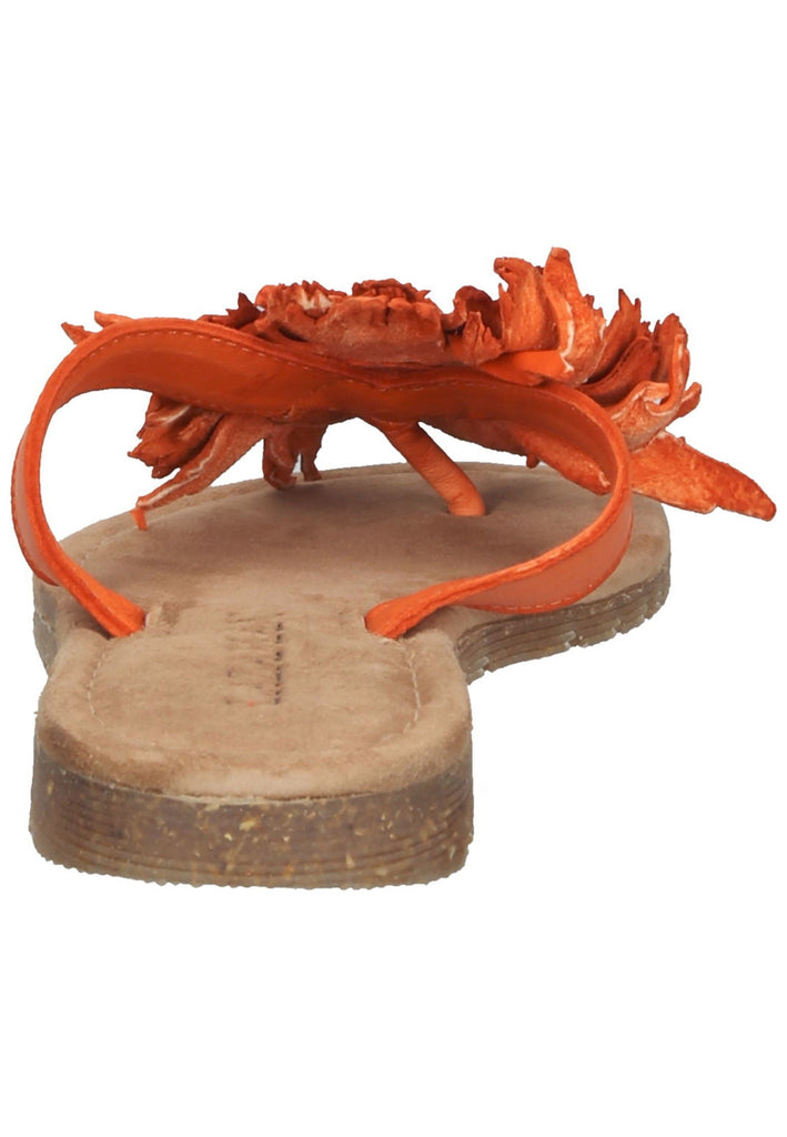 Lazamani Zehensteg Leder Orange