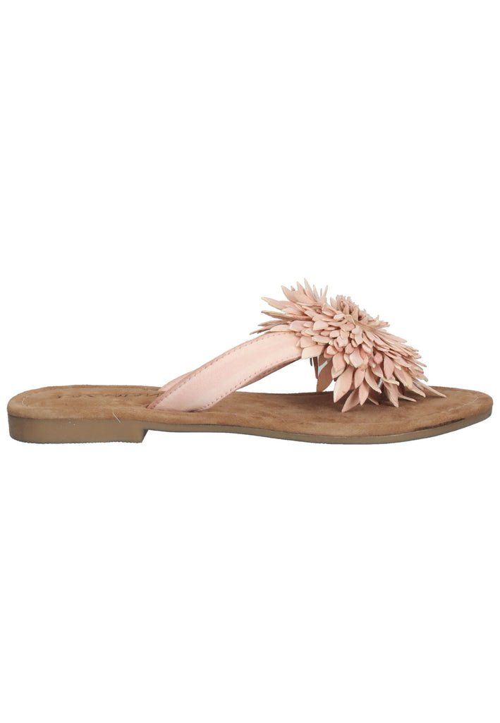 Lazamani Zehensteg Leder Peach