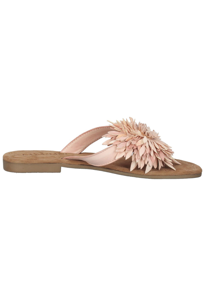 Lazamani Zehensteg Leder Peach