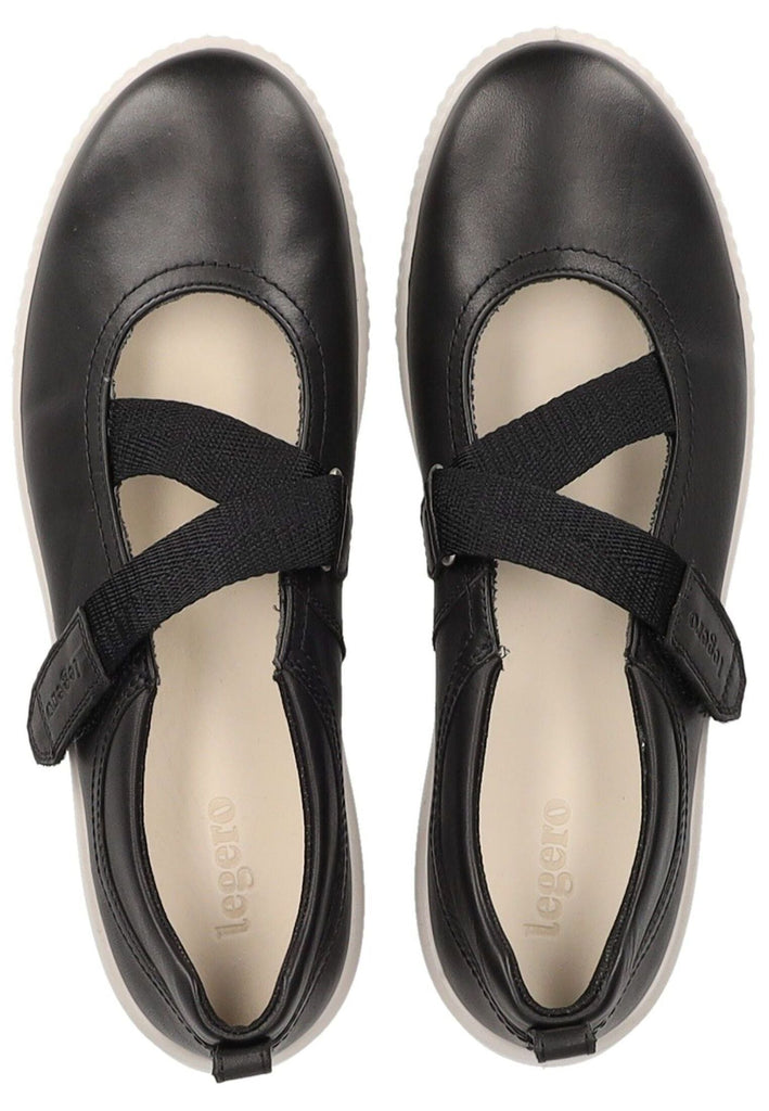 Legero Ballerinas Nappaleder Schwarz