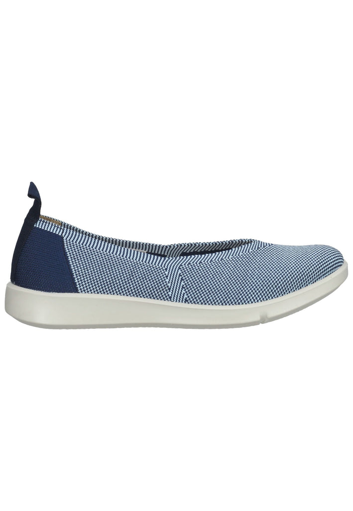 Legero Ballerinas Textil Blau/Weiß