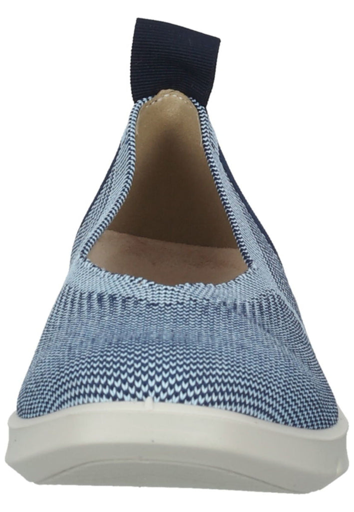 Legero Ballerinas Textil Blau/Weiß