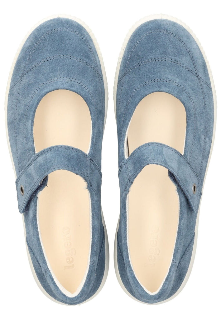 Legero Ballerinas Veloursleder Blau