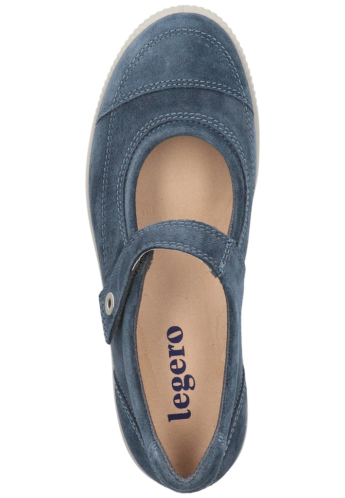 Legero Ballerinas Veloursleder Blau