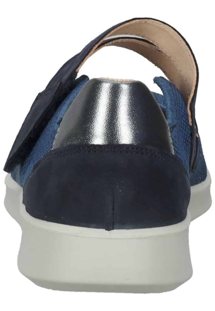 Legero Halbschuhe Naturleder/Textil Blau