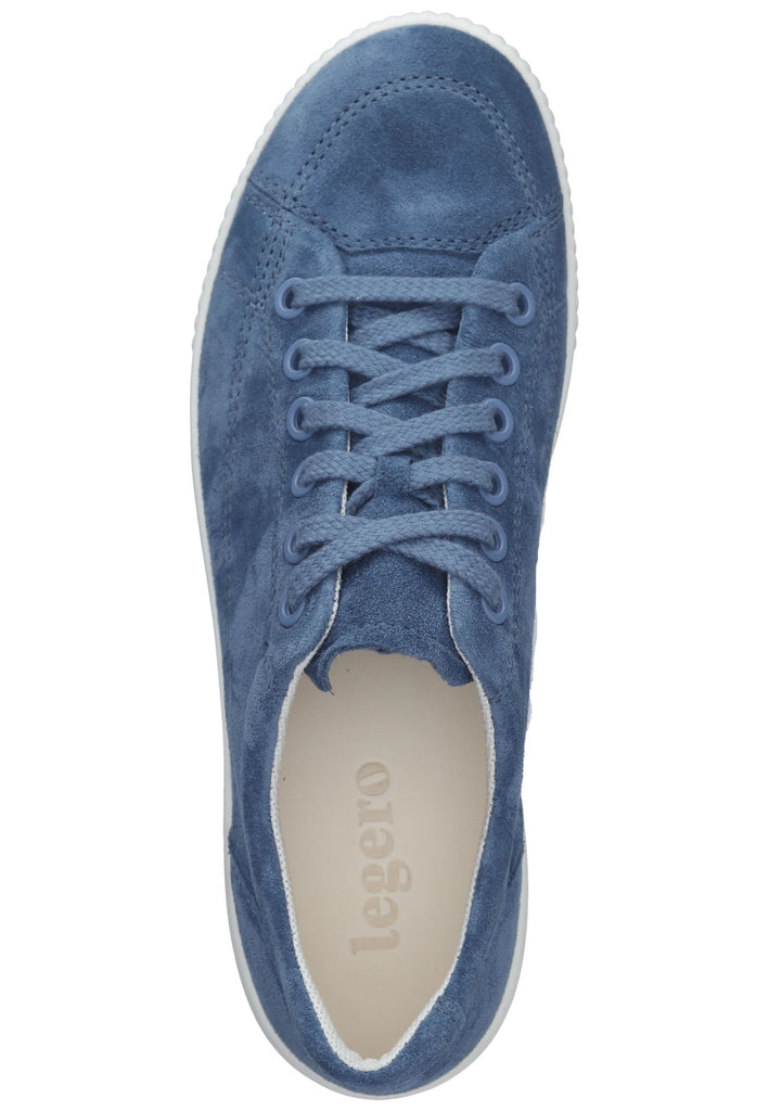 Legero Halbschuhe Veloursleder Blau