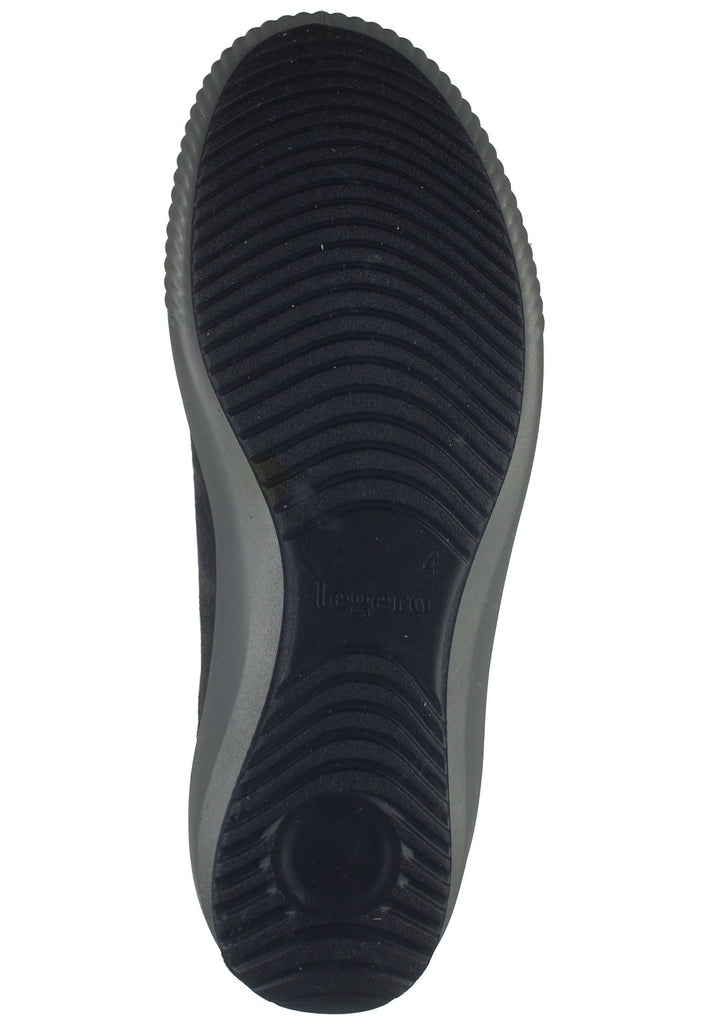 Legero Halbschuhe Veloursleder Dunkelgrau