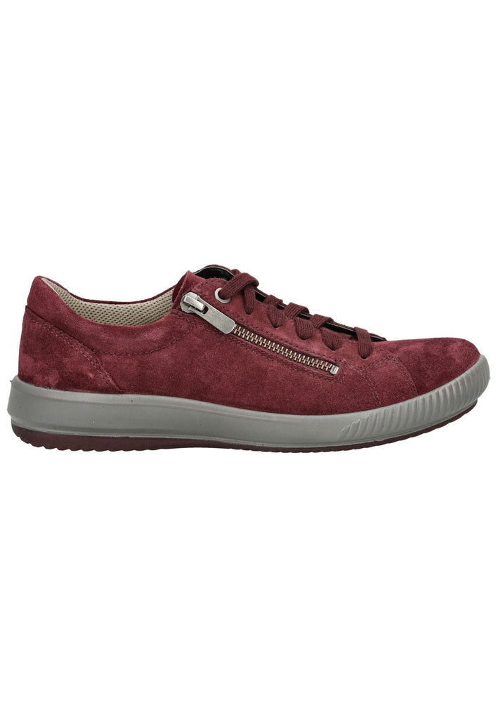 Legero Halbschuhe Veloursleder Dunkelrot