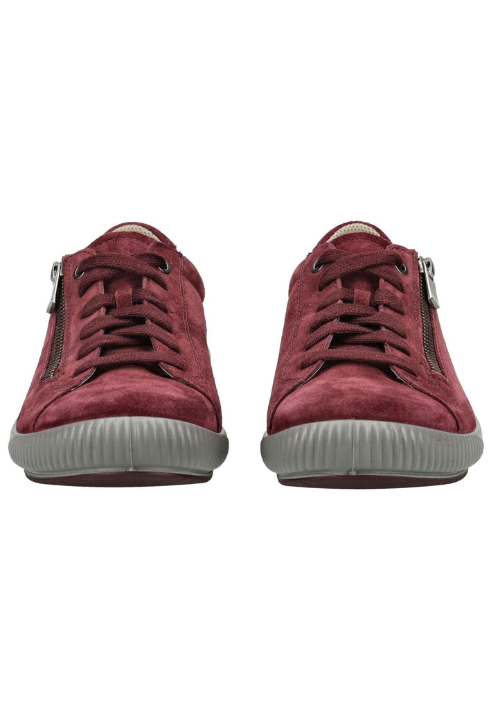 Legero Halbschuhe Veloursleder Dunkelrot