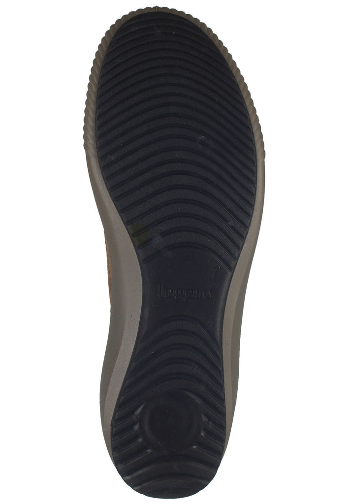 Legero Halbschuhe Veloursleder Mittelbraun