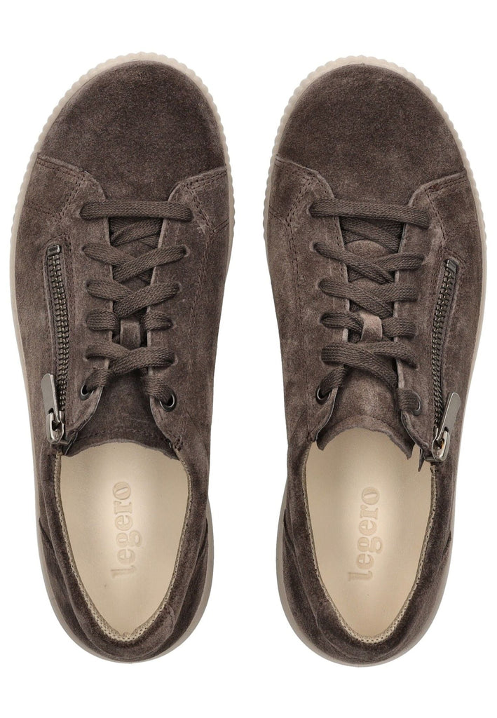 Legero Halbschuhe Veloursleder/Textil Dunkelgrau