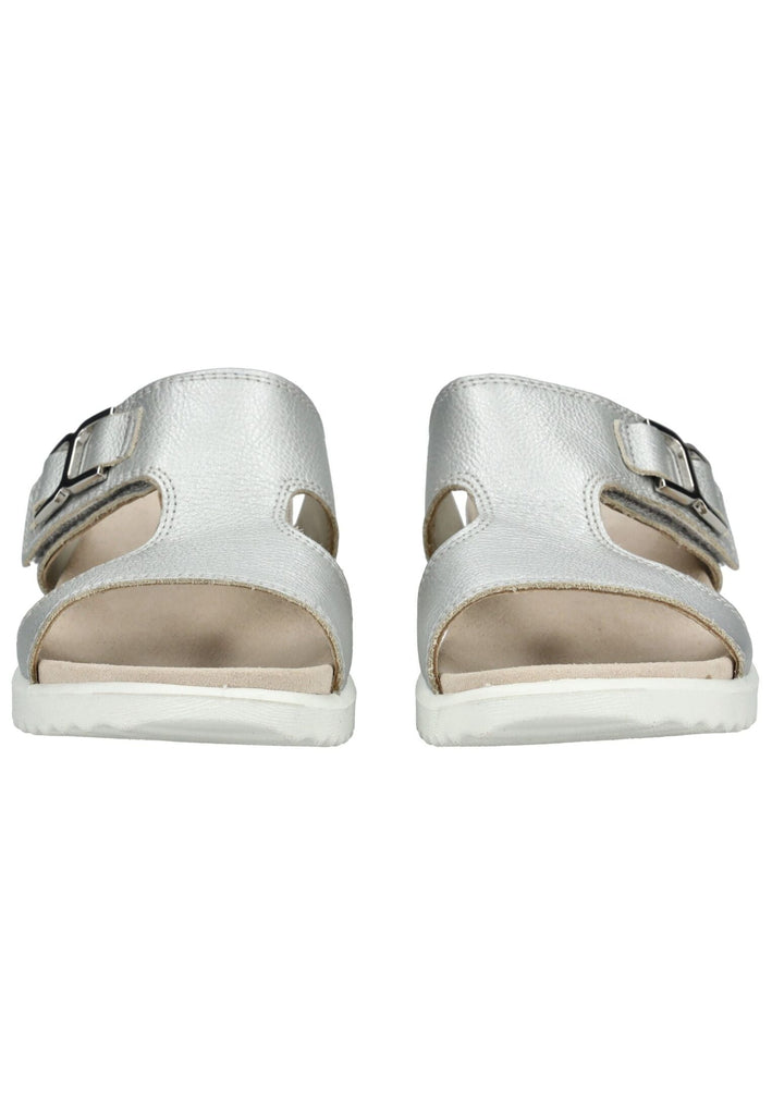 Legero Pantoletten Leder Silber