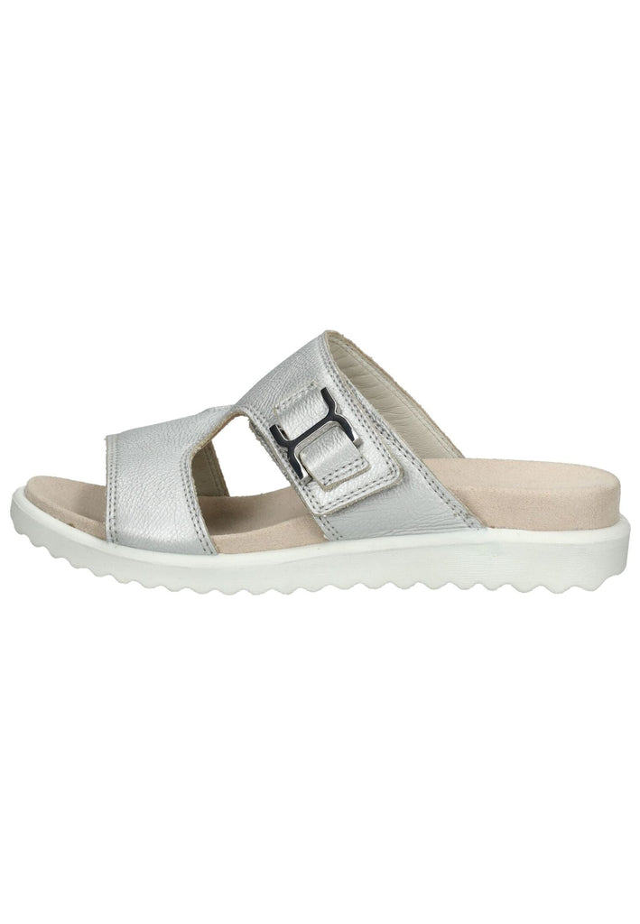 Pantoletten Legero Pantoletten Leder Silber