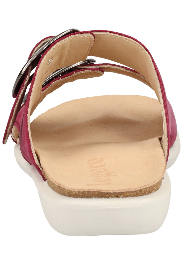 Legero Pantoletten Nubukleder Raspberry