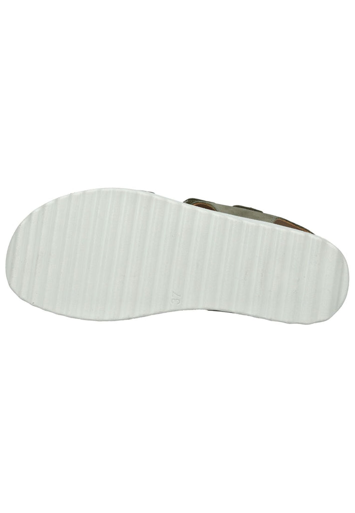 Legero Sandalen Nubukleder Hellgrün