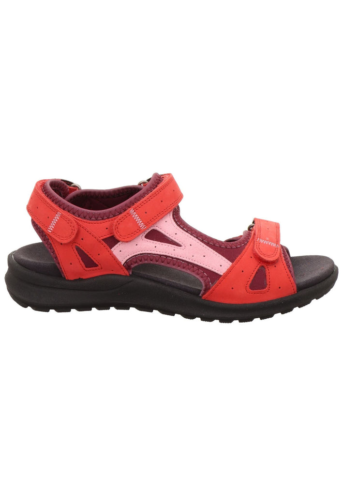 Legero Sandalen Nubukleder Rot