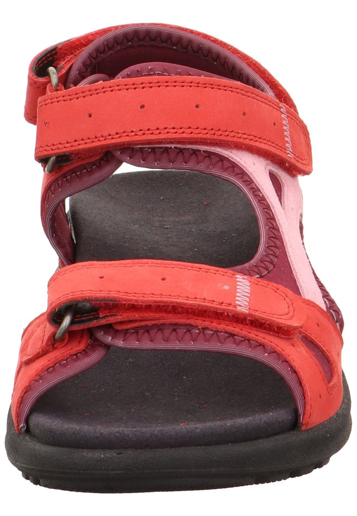 Legero Sandalen Nubukleder Rot