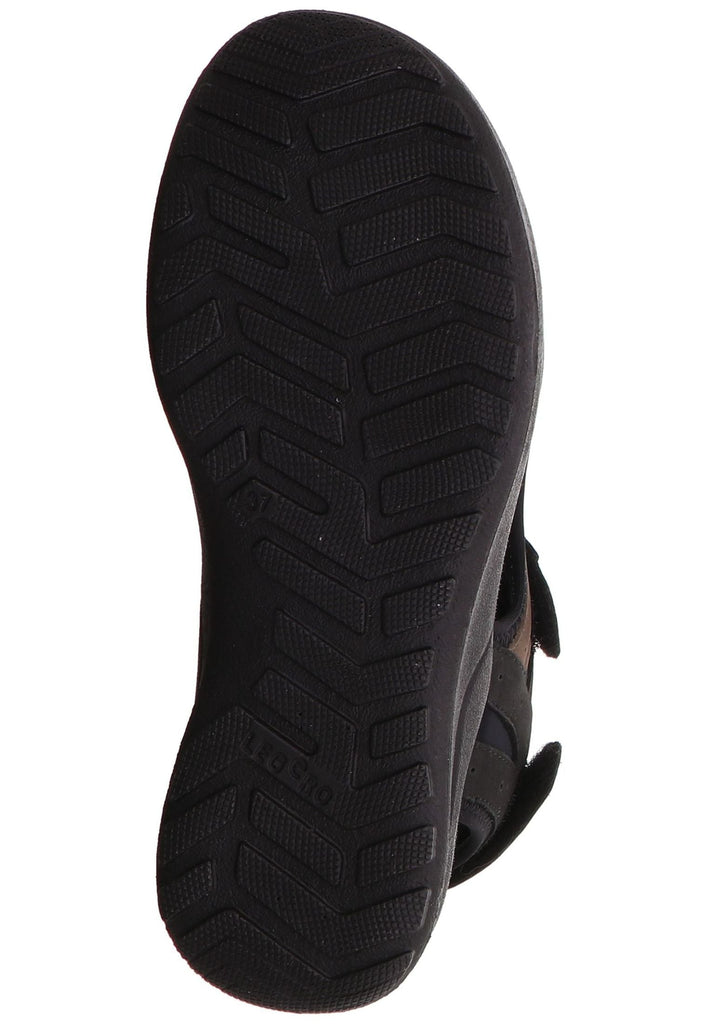 Legero Sandalen Nubukleder Schwarz