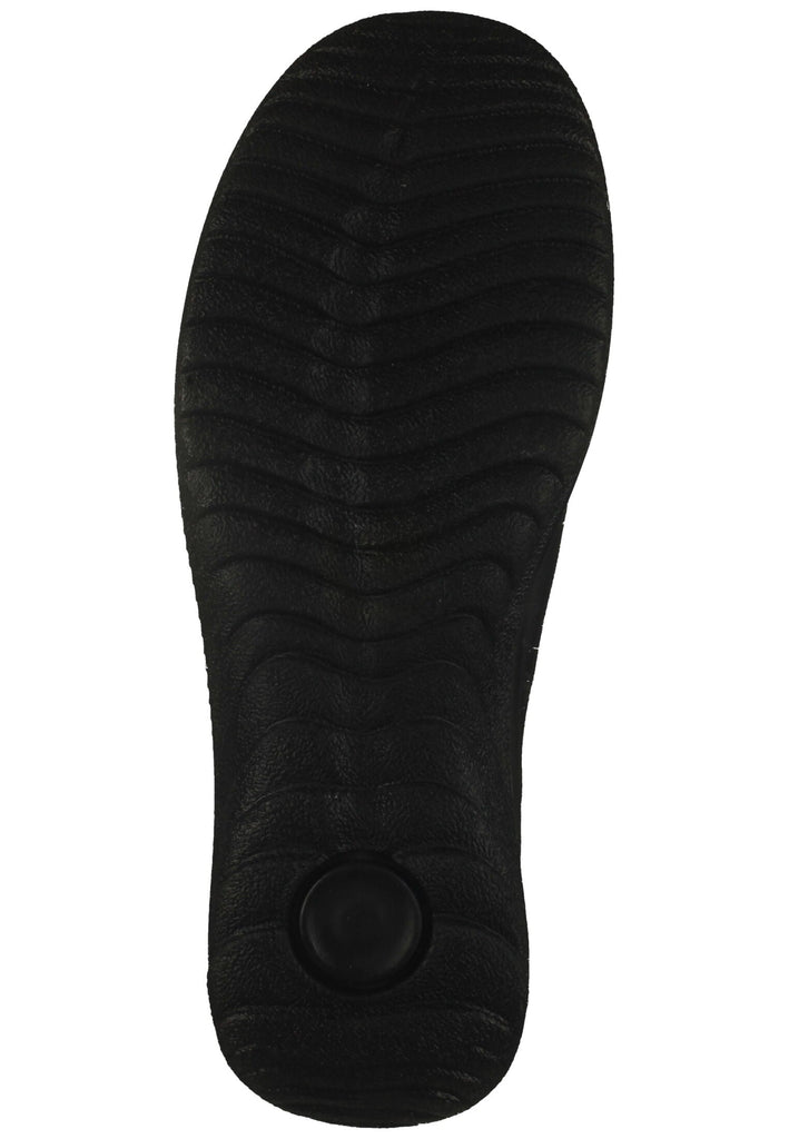 Legero Slipper Leder/Textil Schwarz