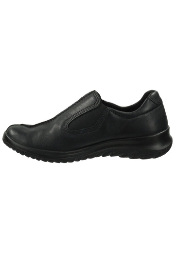 Legero Slipper Leder/Textil Schwarz