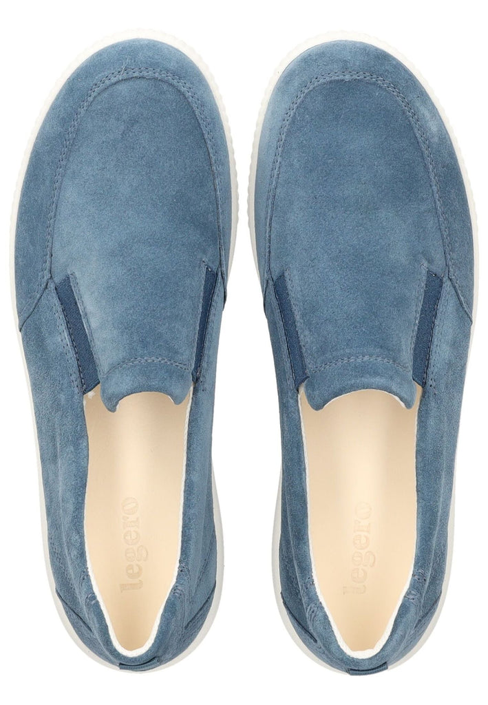 Legero Slipper Veloursleder Blau