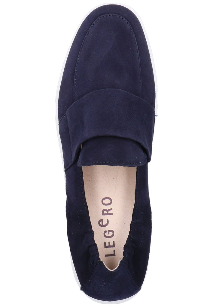 Legero Slipper Veloursleder Dunkelblau