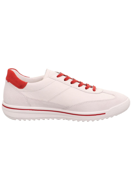 Legero Sneaker Glattleder Beige/Offwhite