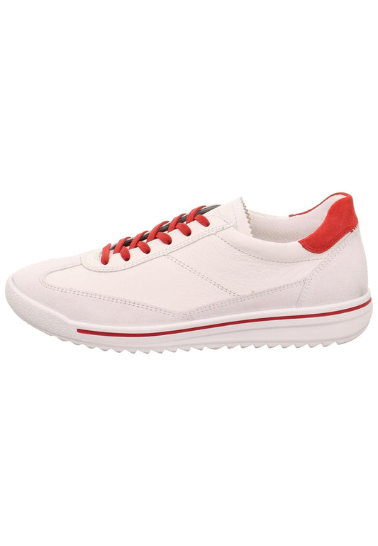 Legero Sneaker Glattleder Beige/Offwhite