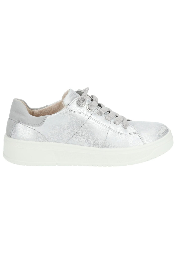 Legero Sneaker Leder Metallic Silver