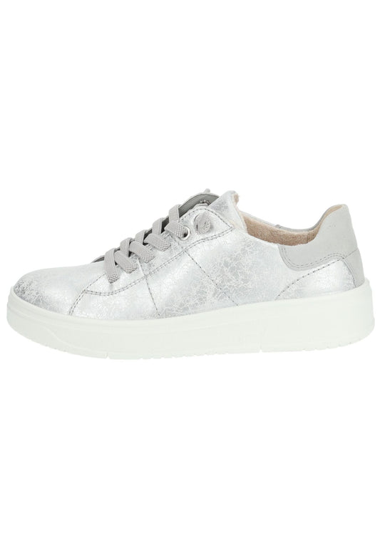 Legero Sneaker Leder Metallic Silver