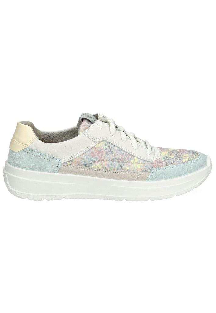 Legero Sneaker Leder/Textil Grün/Beige