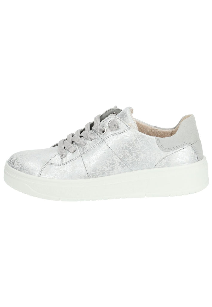 Sneaker Legero Sneaker Leder Metallic Silver