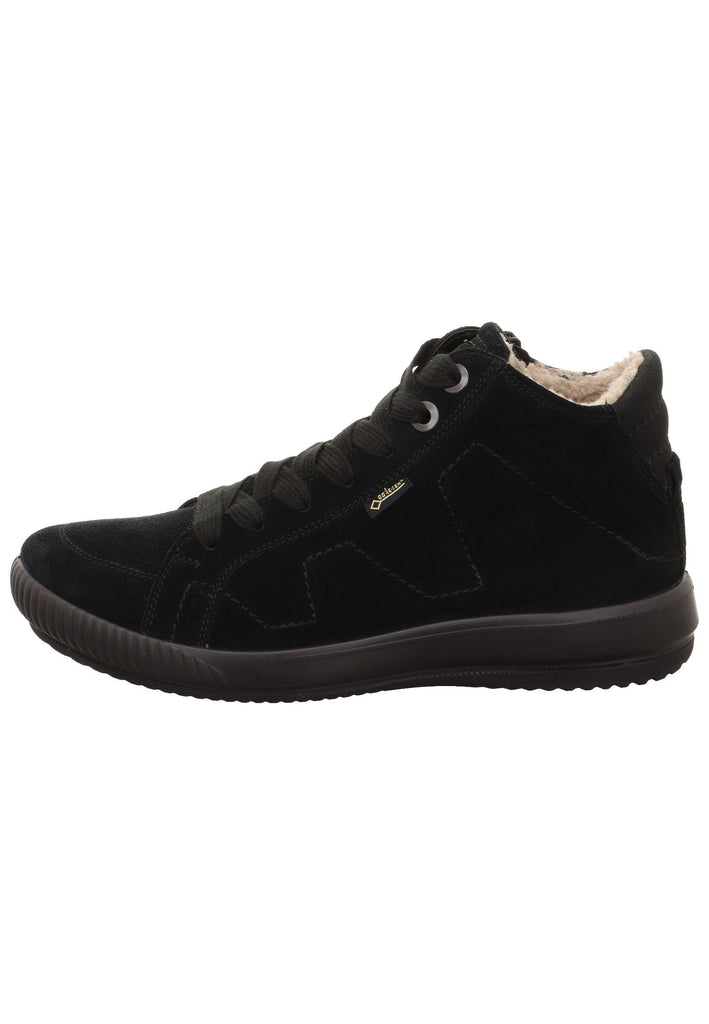 Sneaker Legero Sneaker Leder Schwarz Warmfutter