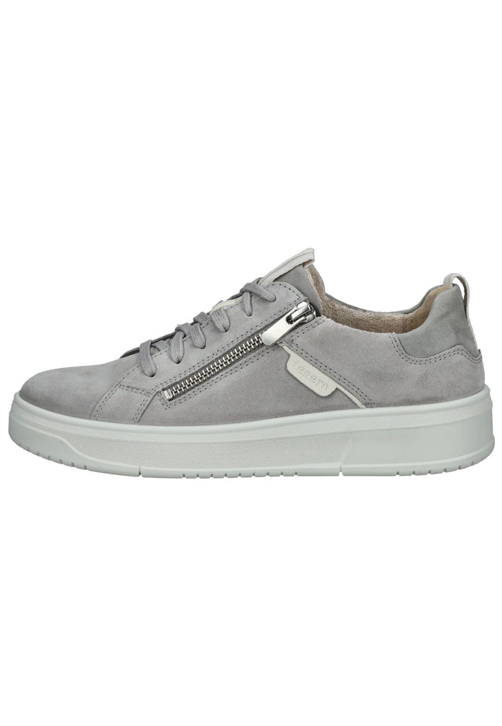 Sneaker Legero Sneaker Veloursleder Hellgrau